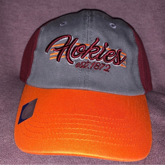 🟠🏔️🏟️ University of Virginia Tech HOKIES Relaxed Fit Hat 🏟️🏔️🟠 - Picture 7 of 7